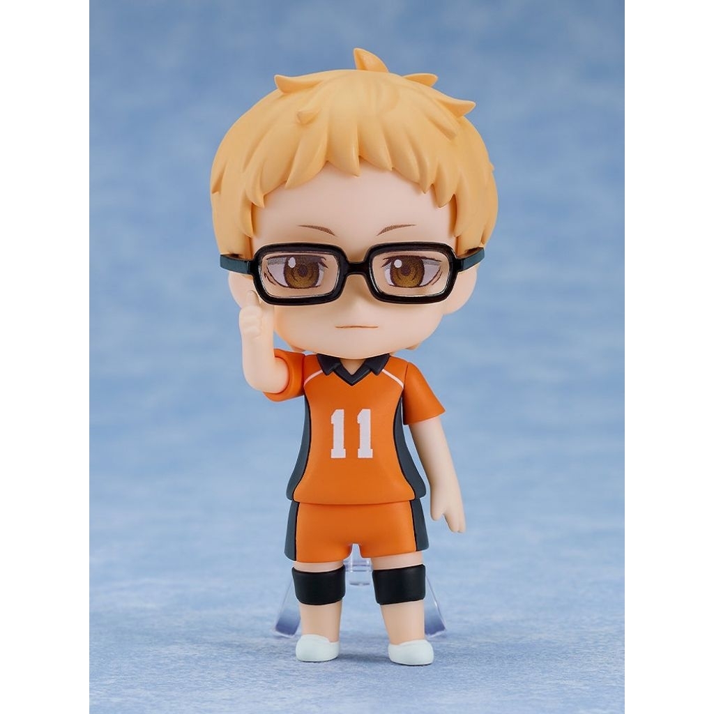 haikyuu nendoroid surprise tsukishima kei 02 karasuno edition haikyu hq tsukki nendo gsc good smile 