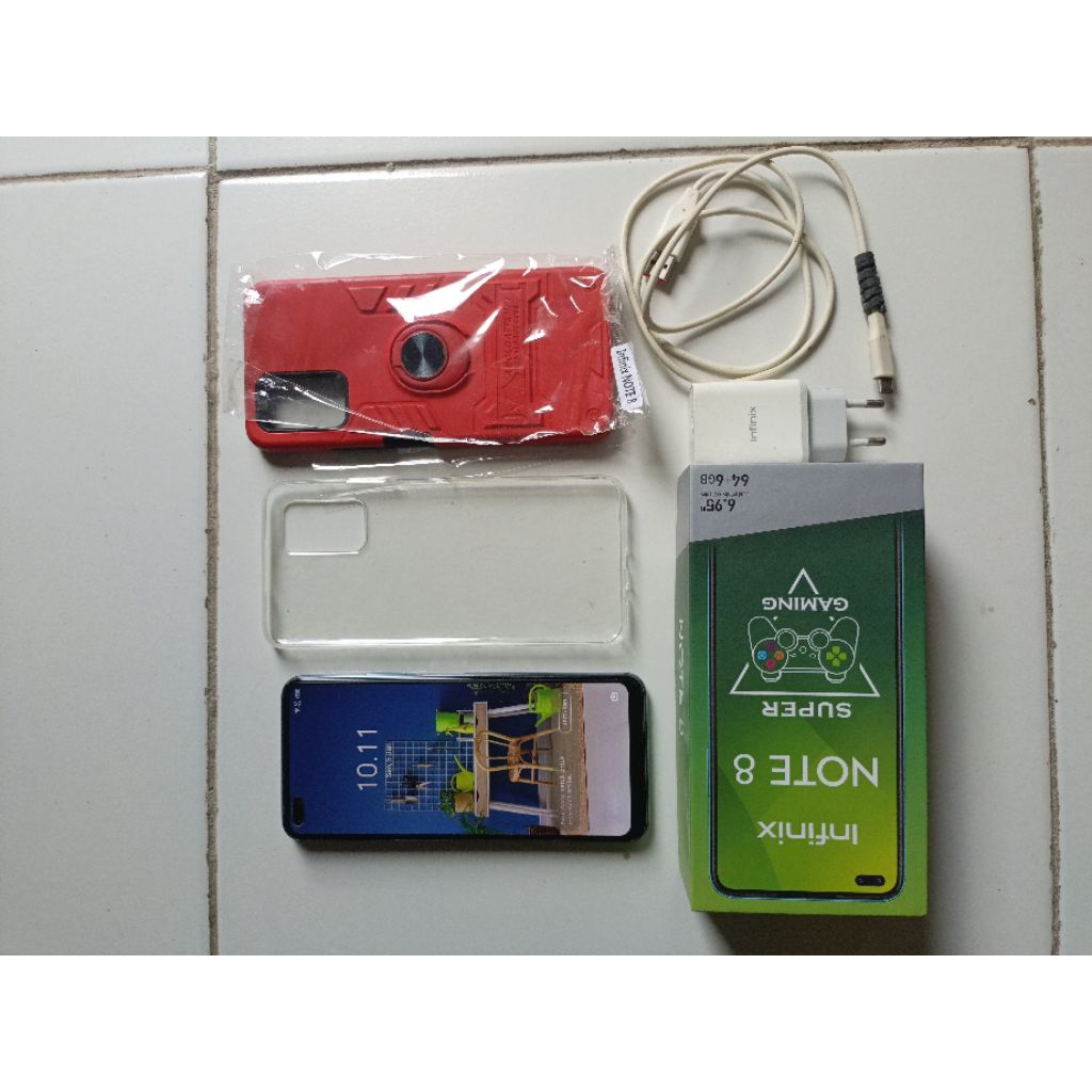 BU Hp Infinix note 8 ori second no minus