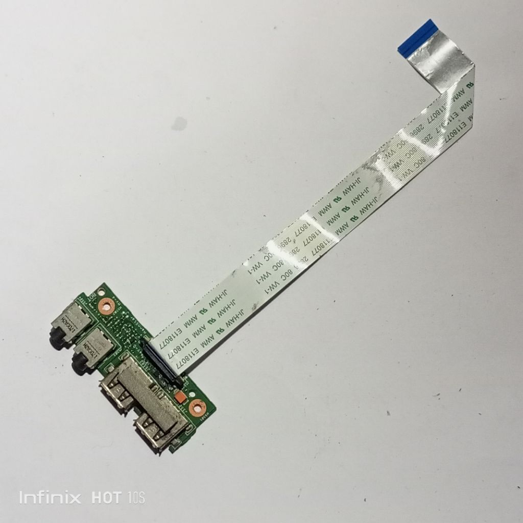 Childboard kabel port usb jack audio asus k43sa series vga card lepas ori