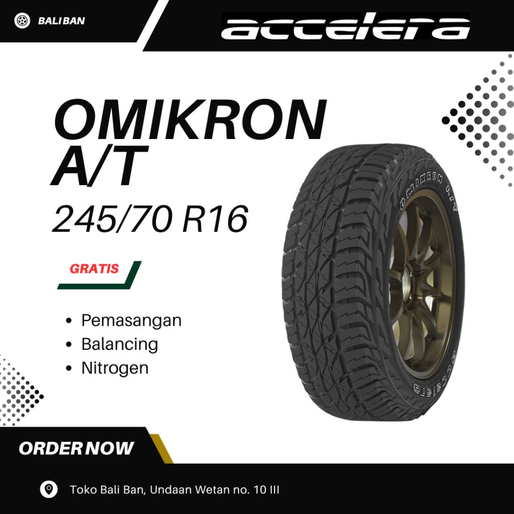 Ban Accelera Omikron A/T 245/70 R16