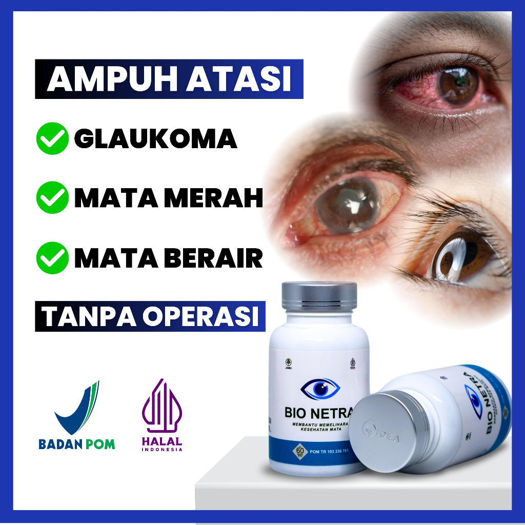 BIO NETRA HERBAL AMPUH ATASI MATA RABUN DAN KATARAK