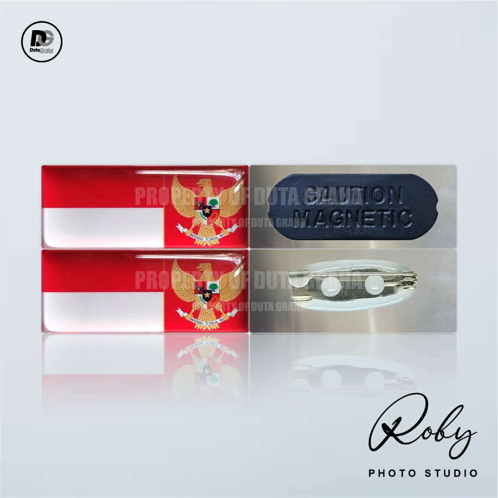 [PIN RESIN] MPG MERAH 4CM Pin Bros Aksesoris Souvenir LK PASKIBRA PASKIBRAKA MERAH PUTIH GARUDA BEND