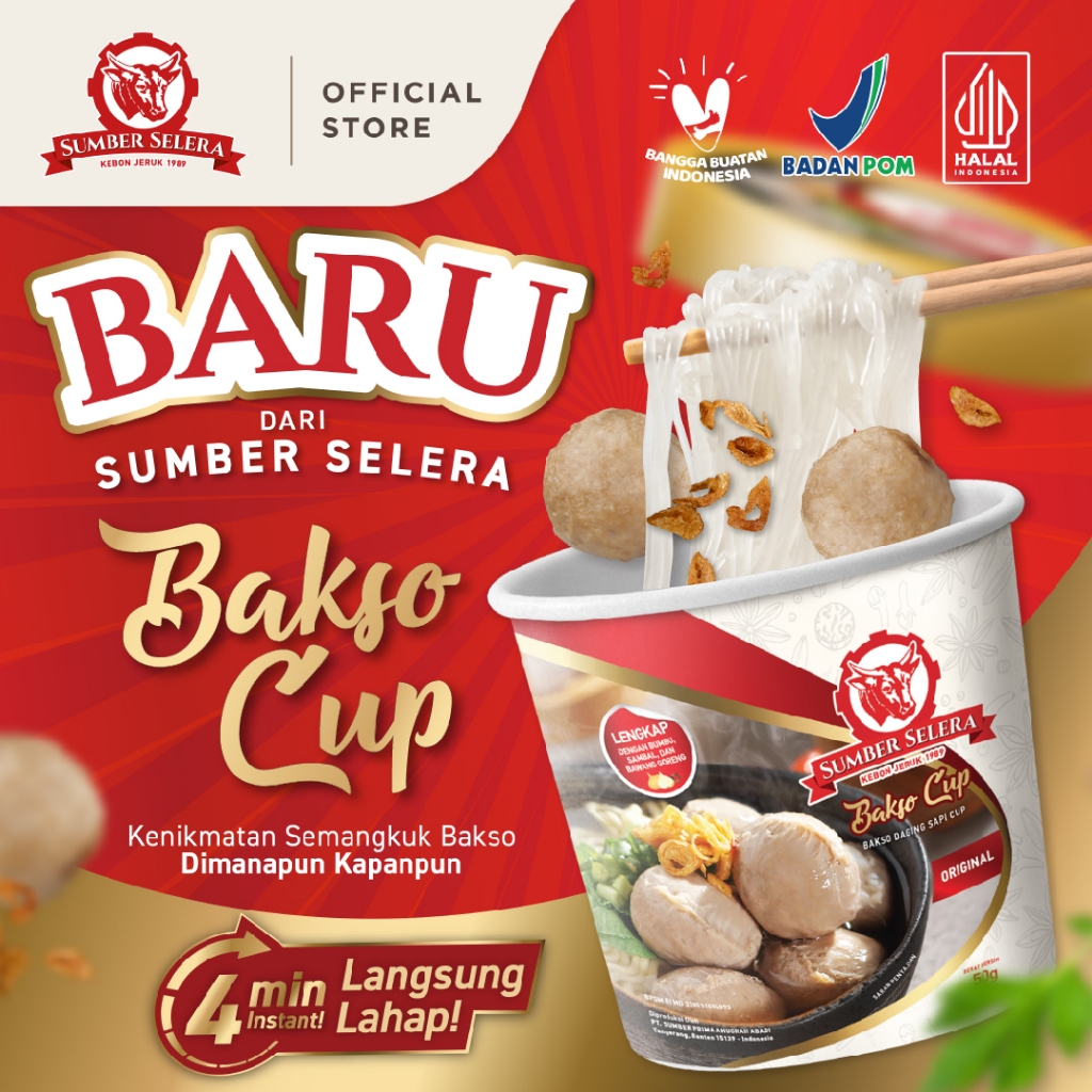 [Produk Baru] Bakso Cup Sumber Selera