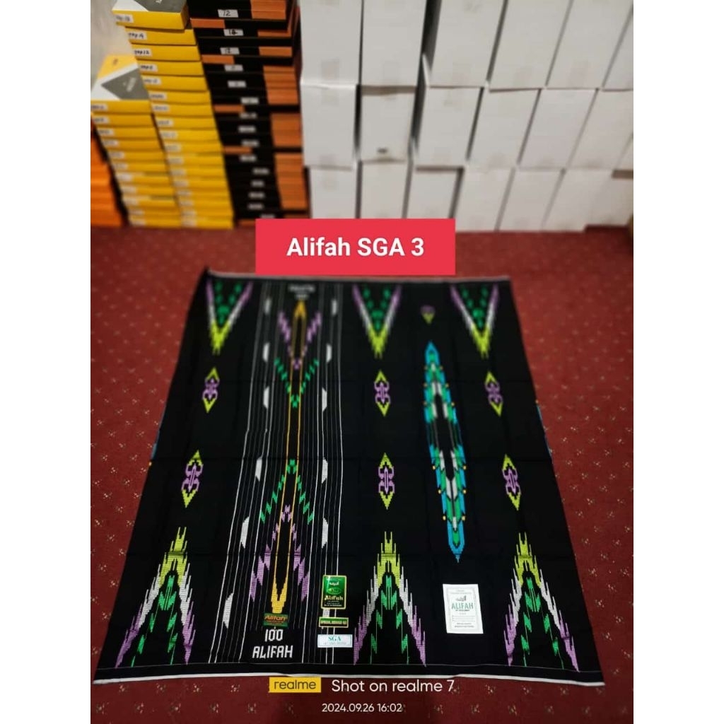 SARUNG ALIFAH SGA MESRES 100