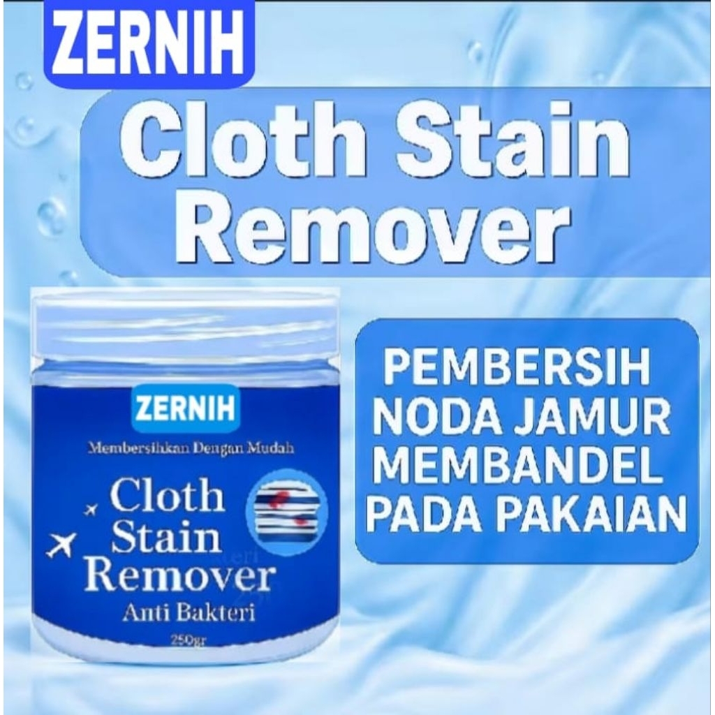 zenin Cloth Stain Remover pembersih noda membandel kemasan 250gr