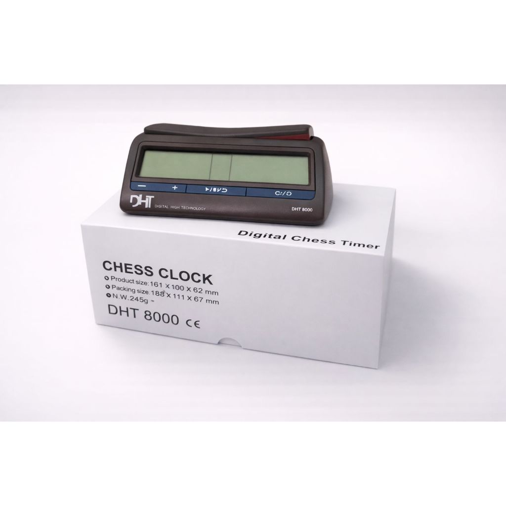 Jam Catur DHT Digital Chess Clock Count Timer DHT8000 DGT
