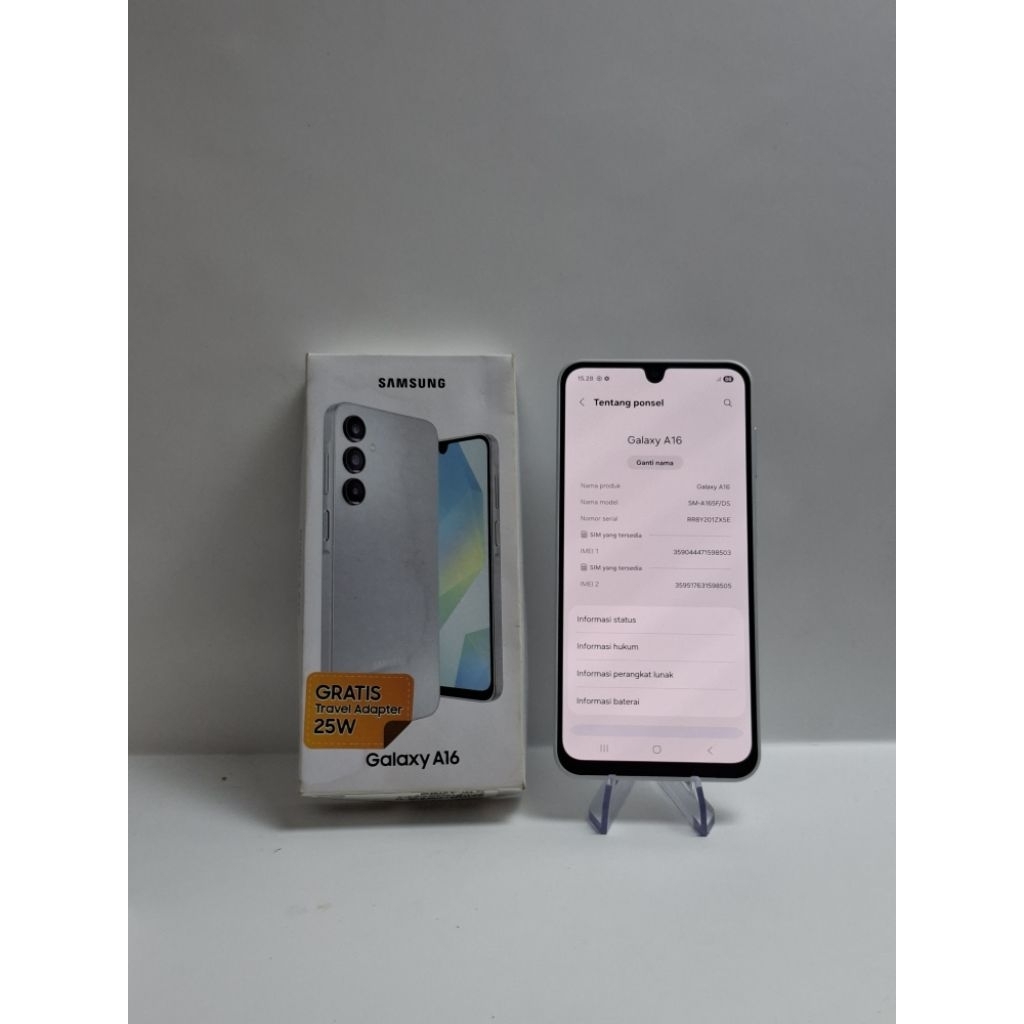 Samsung A16 8/256 fullset free adapter