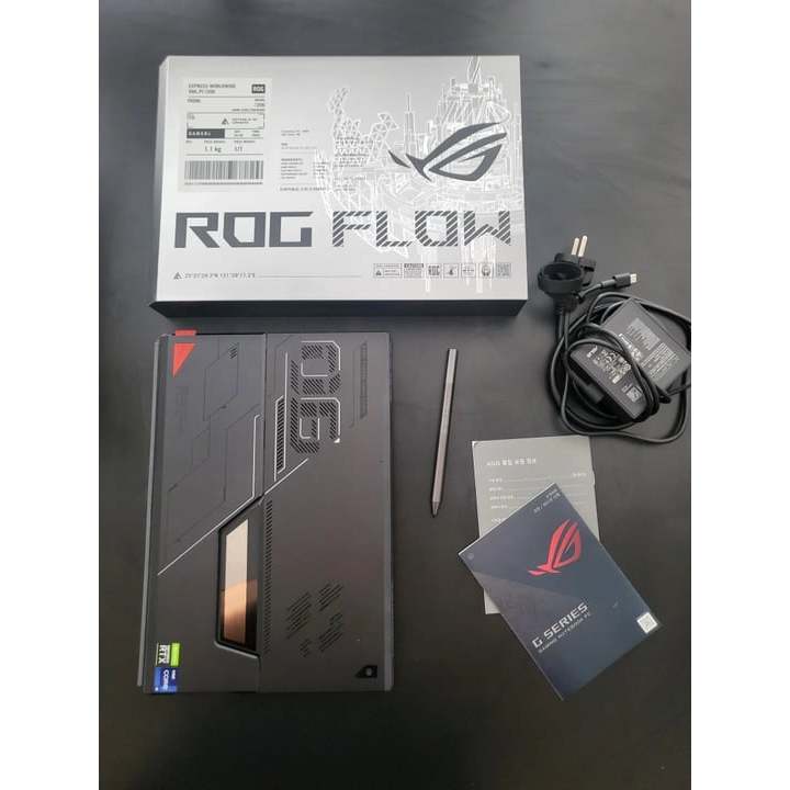 ASUS ROG FLOW Z13 CORE  I9-GEN-12 RTX3050ti Mulus Fullset