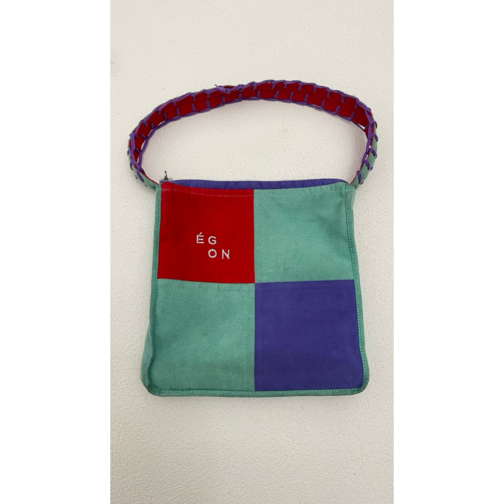 Preloved Egon Apres Water Planet Mini Drawstring Bag