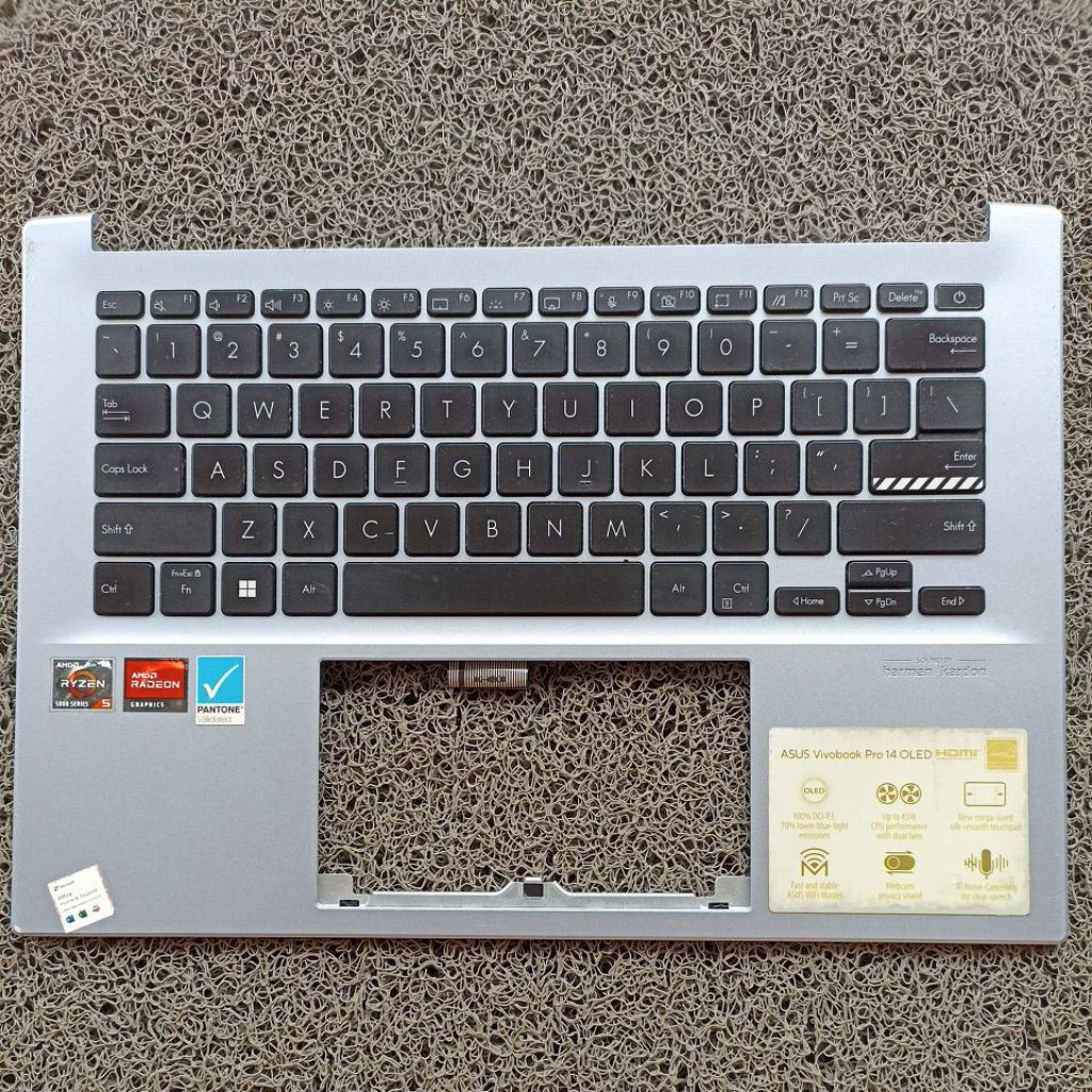 Casing Frame Keyboard Plamrest Asus  Vivobook Pro 14 OLED