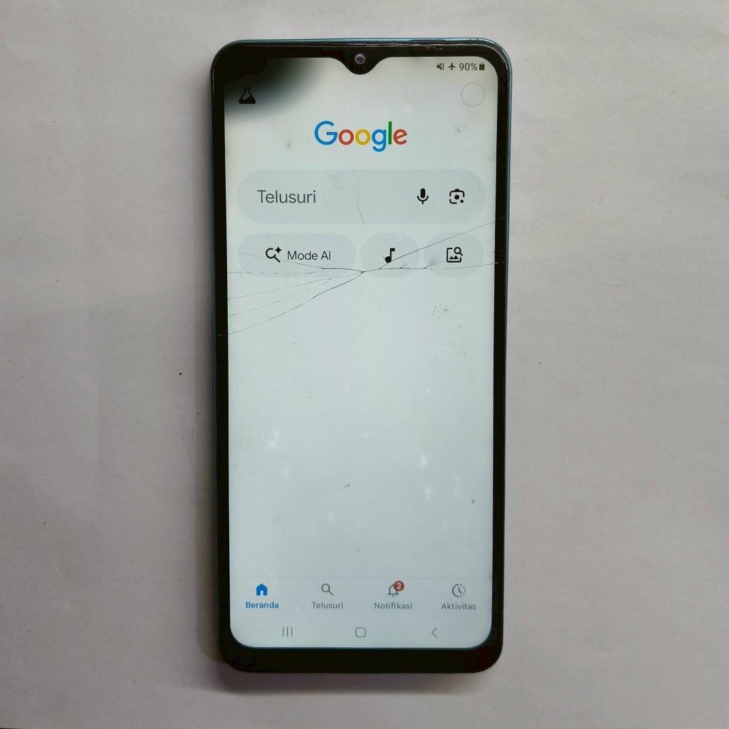 Lcd + Touchscreen Samsung A12 Copotan Minus Ada Spot Hitam LCD-608
