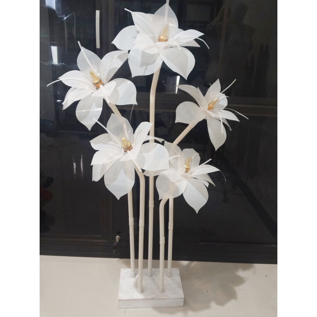 set standing lampu bunga dekorasi TERMURAH