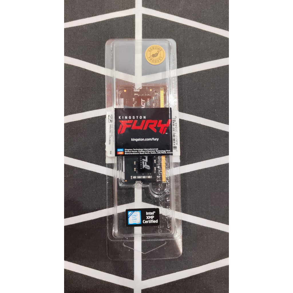 BEKAS - RAM Laptop Kingston FURY IMPACT 8GB 3200MHz – MULUS