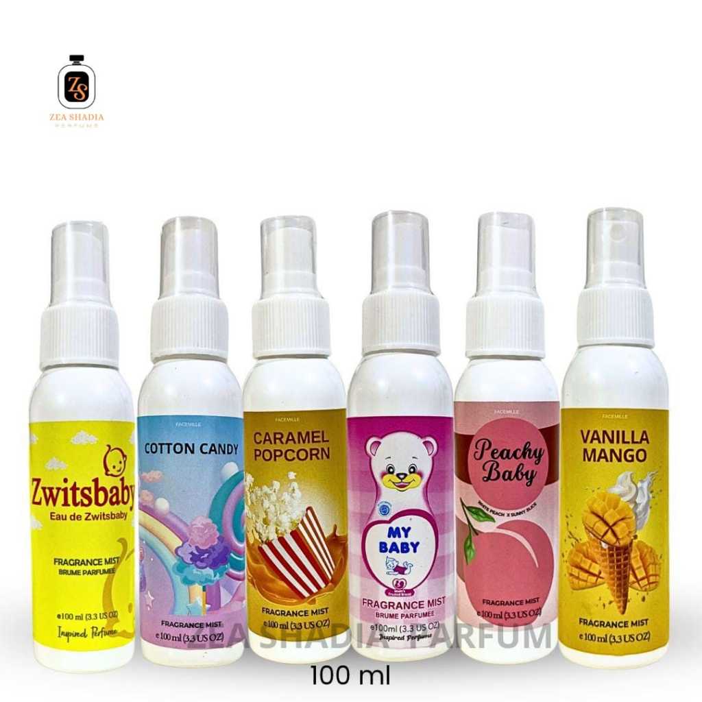 Parfum Anak Laki-Laki & Perempuan - Parfum Baju Anak- Parfum Baby Kids Wangi harum 100 ml