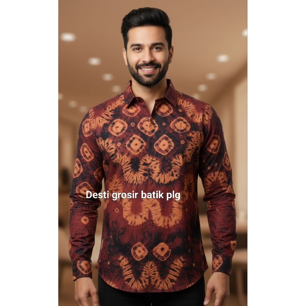 jumputan asli celupan Palembang