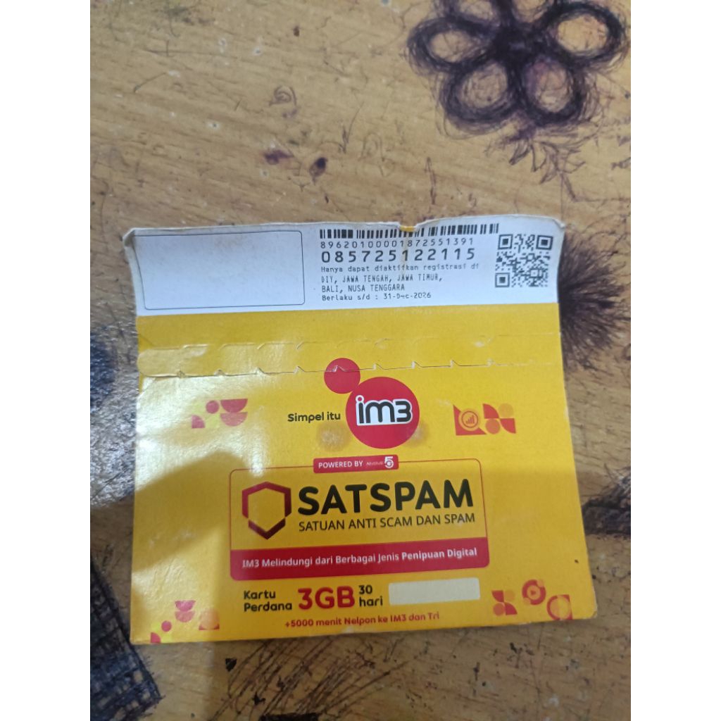 Kartu Perdana HIFI AIR INDOSAT IM3 (INCLUDE IMEI HIFI AIR)