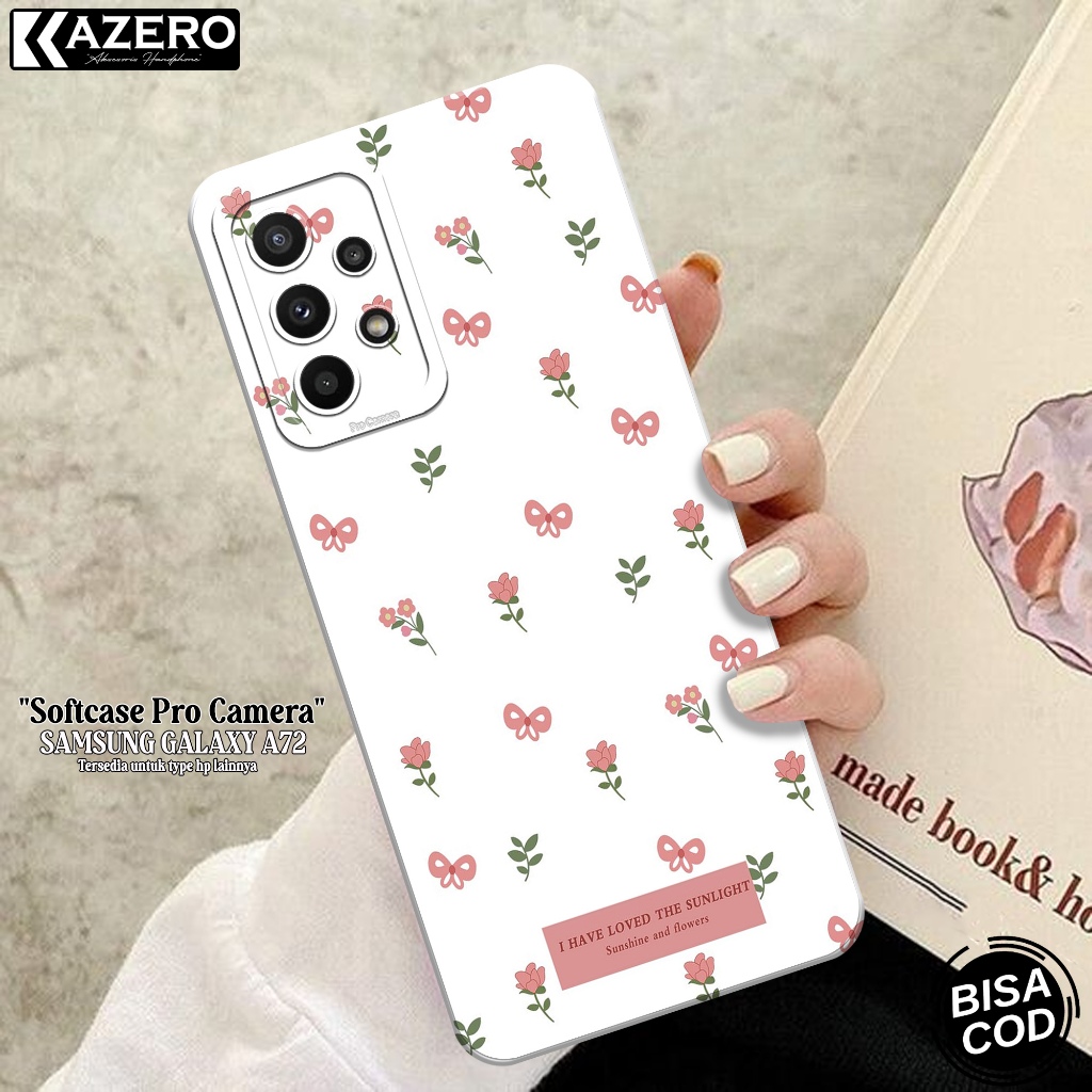 Kesing Samsung Galaxy A72 Fashion Case Aesthetic Softcase Samsung Galaxy A72 Silikon Pro Camera Casi