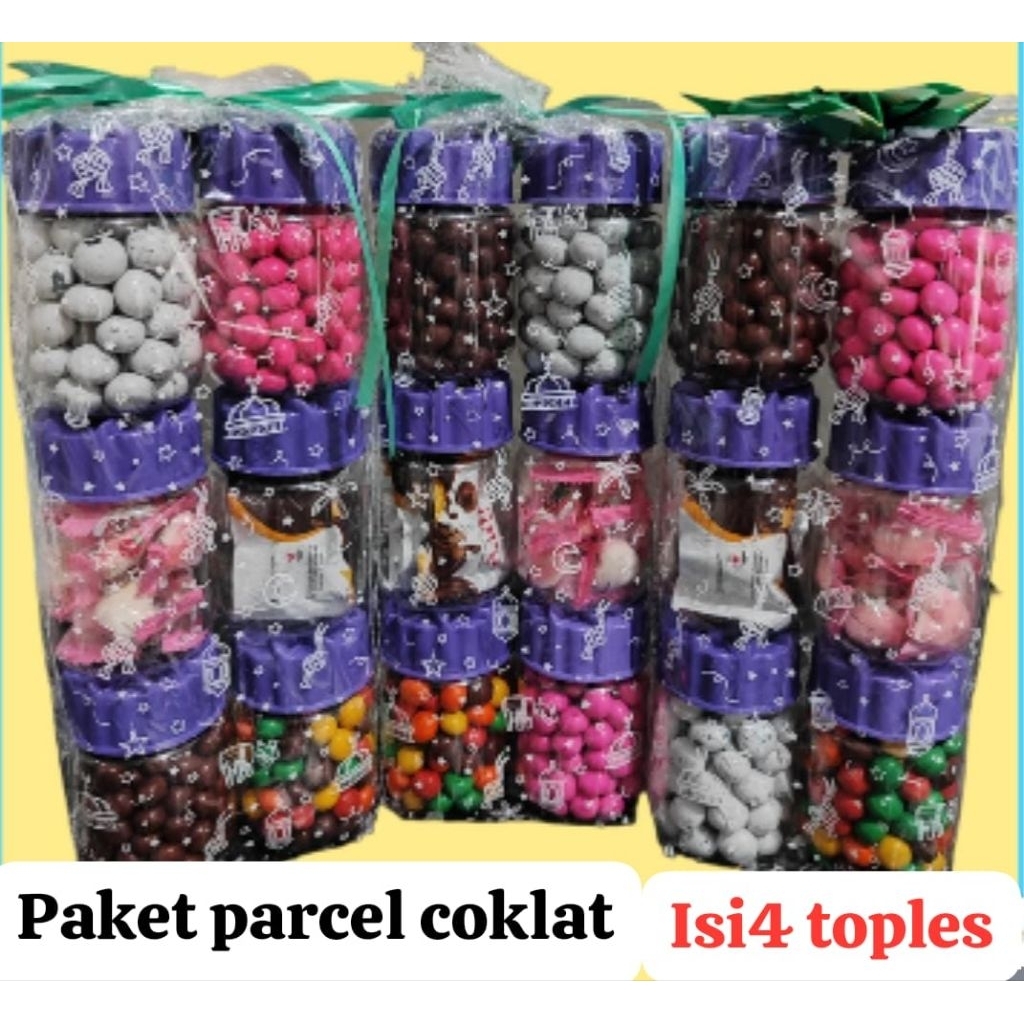 Parcel Coklat Lagie - Parcel Coklat Lebaran 6 Toples