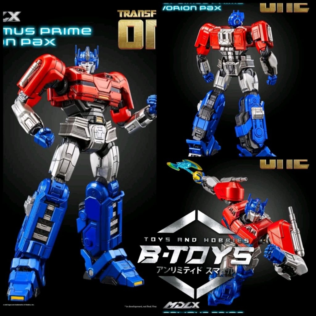 Threezero MDLX Transformers One Optimus Prime Orion Pax Action Figure