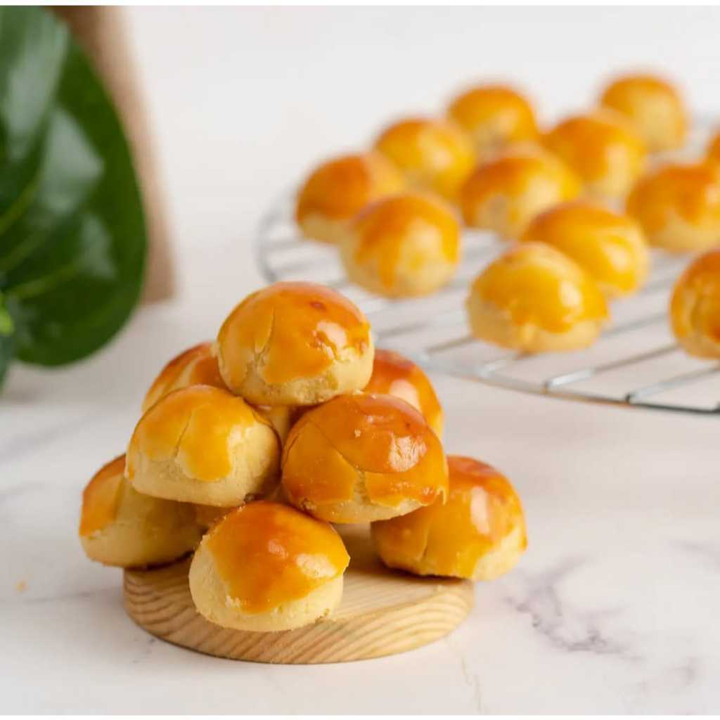 Kue Nastar Keju Aya Cookis Premium - 500 Gram, Tanpa Pengawet, Bahan Berkualitas