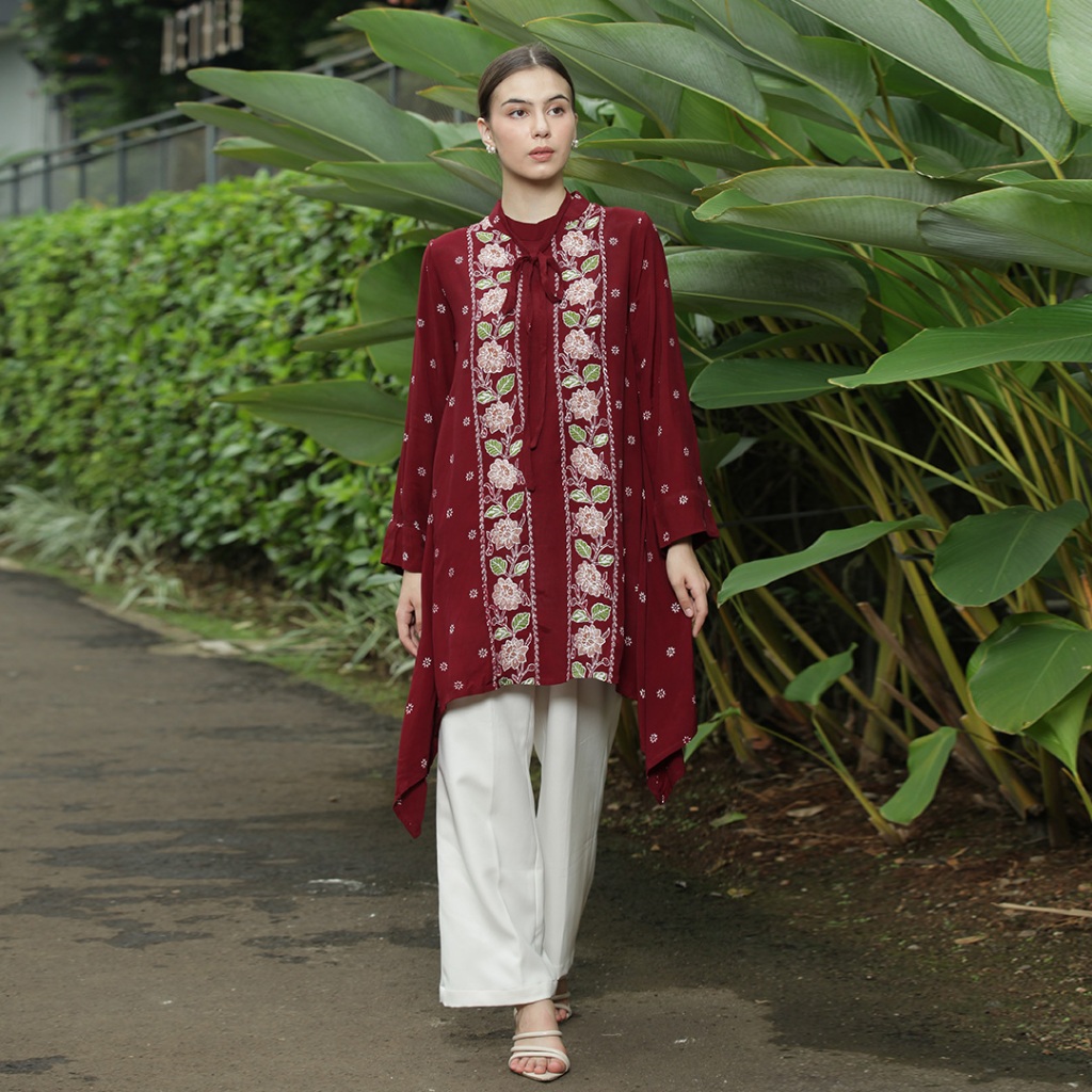 Batik Huza - Tunik Resendrya - Atasan Batik Wanita