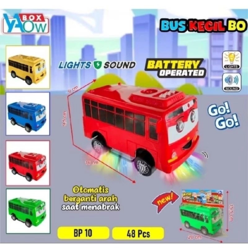 BISA COD Mainan Anak Bus OlengTayo Dancing Robot Mobil Musik Lampu Bisa Jalan Sendiri Edukatif Warna