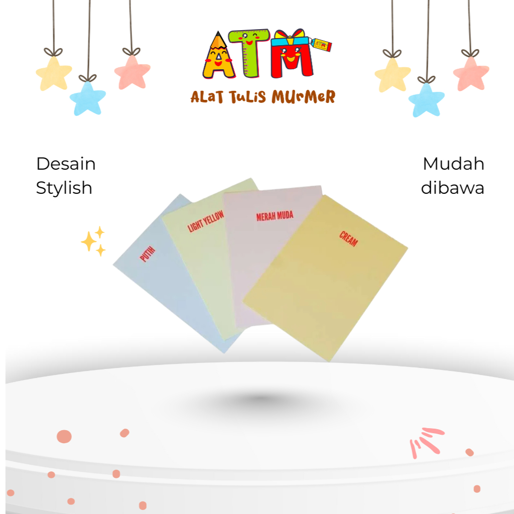 KERTAS/OCI KERTAS CONCORDE A4 LGHT YLW, PUTIH