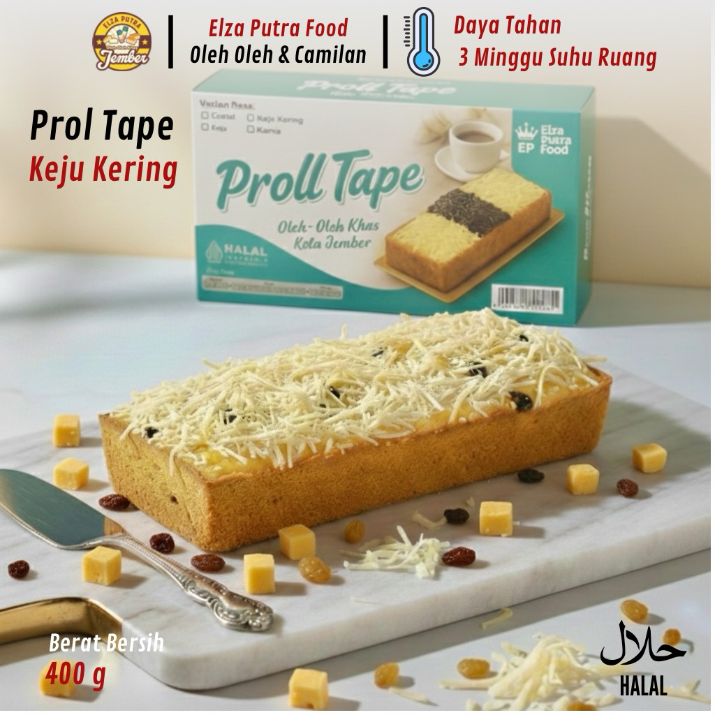 PROL TAPE ELZA PUTRA FOOD | Oleh-Oleh Khas Kota Jember | Netto : 400 gr