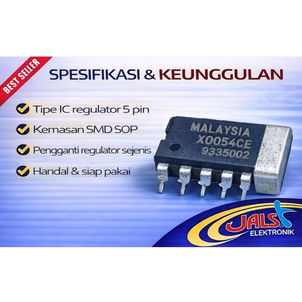 IC X0054CE Original – IC Power Regulator / Driver Power – JALS ELEKTRONIK