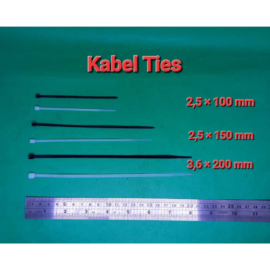 KABEL TIS/ CABLE TIES/ LOCK PIN/ Tag Pin