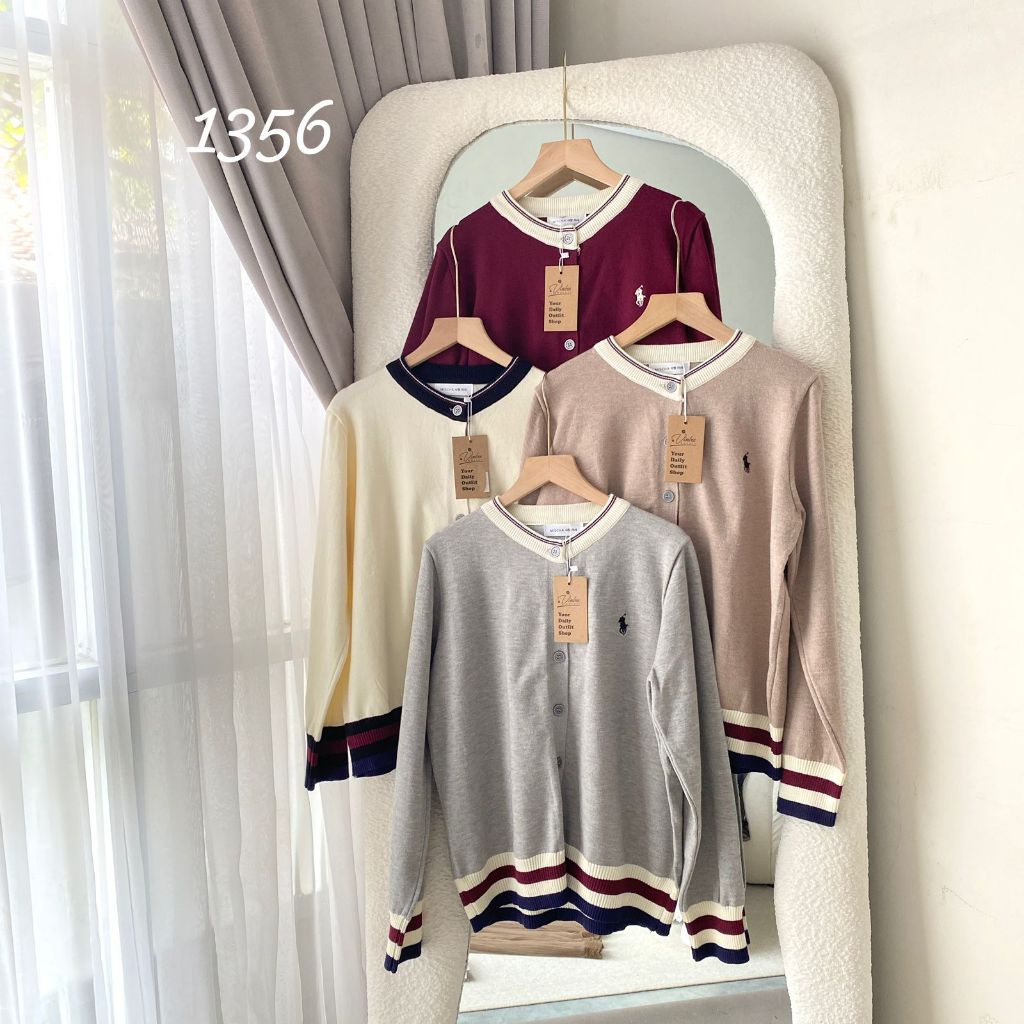 ATASAN WANITA CARDI KNIT IMPORT LD 100-120 1356