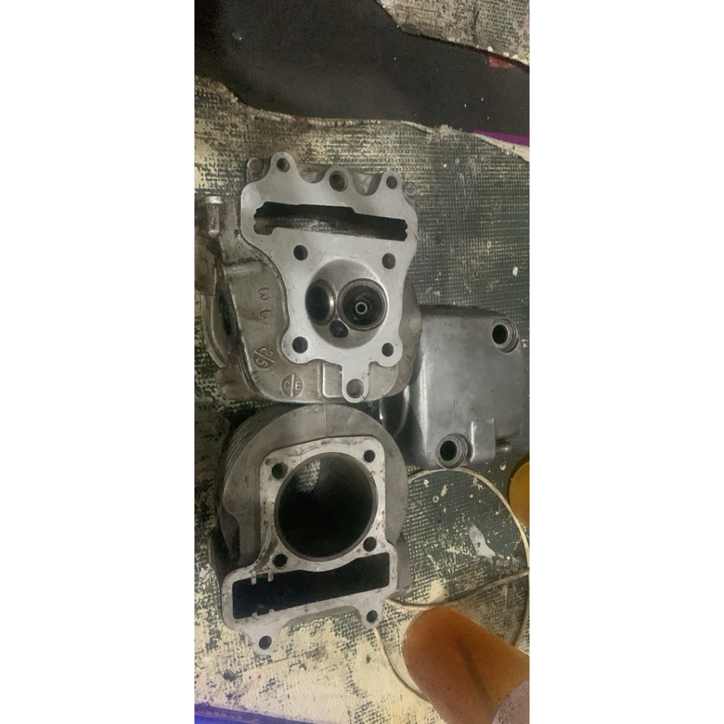 Blok head dan blok seher kosongan beat karbu ori copotan