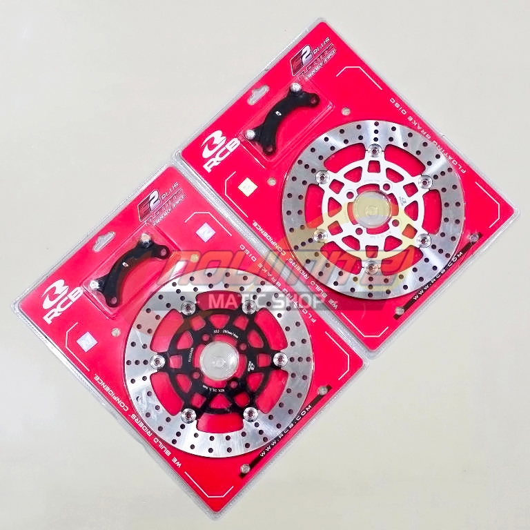 Piringan Cakram RCB E2+ 260mm Disc Brake Depan Fitting Floating Yamaha Mio Sporty Soul Fino