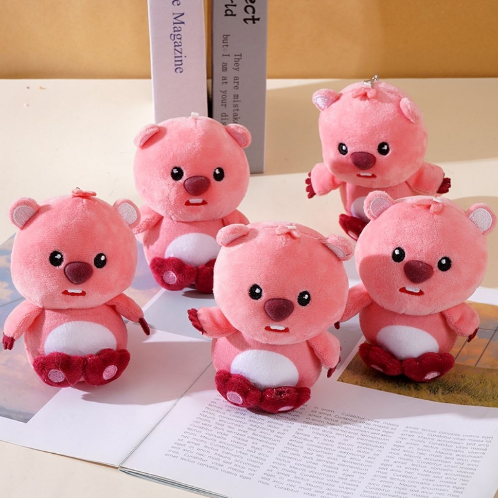 HIGH STAR Gantungan Lunci Loopy Murah / Gantungan Boneka Loopy Lucu / Keychain Doll Loopy / Gantunga