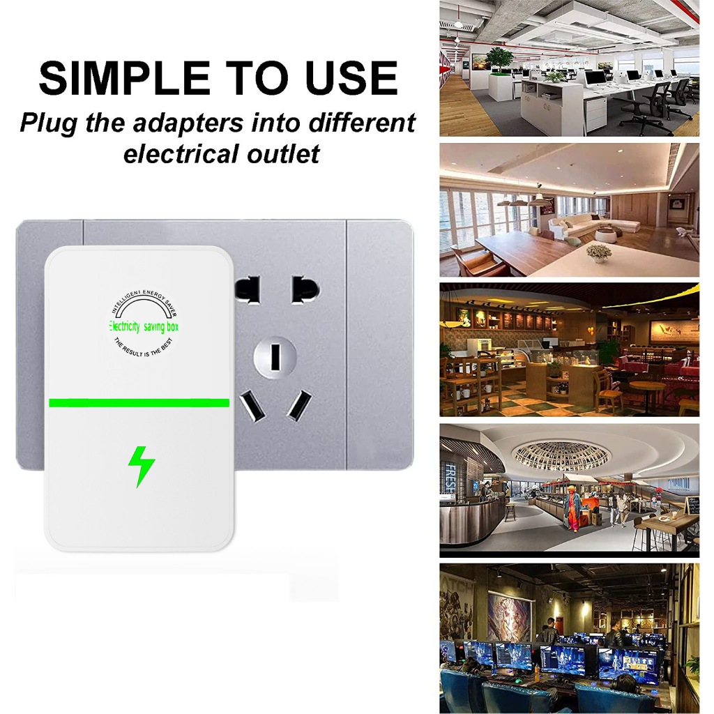 Penghemat Listrik PLN Electric Saver - Kotak Hemat Daya kWh Alat Hemat Listrik untuk Rumah