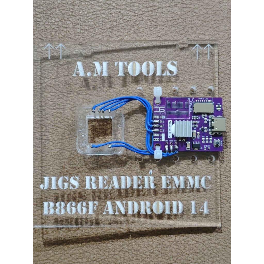 JIGS READER EMMC STB B866F V1.1 ANDROID 14