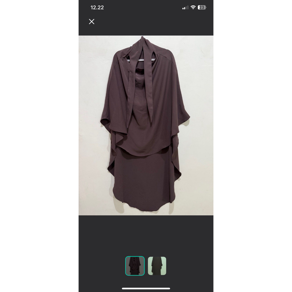 Preloved FK French khimar Alanisarti.id