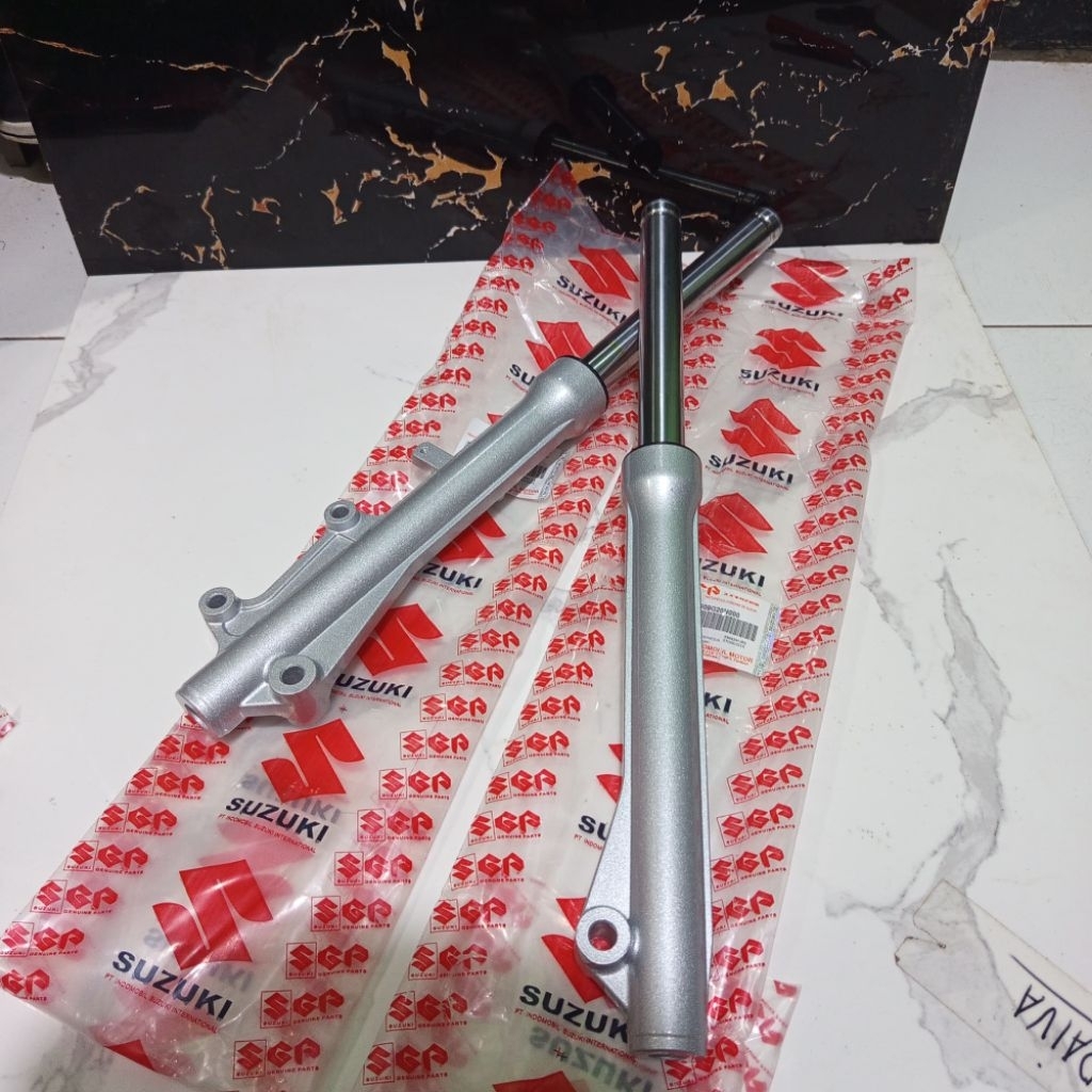 as shock depan+tabung Suzuki Smash 110,Shogun 125, ORI SGP