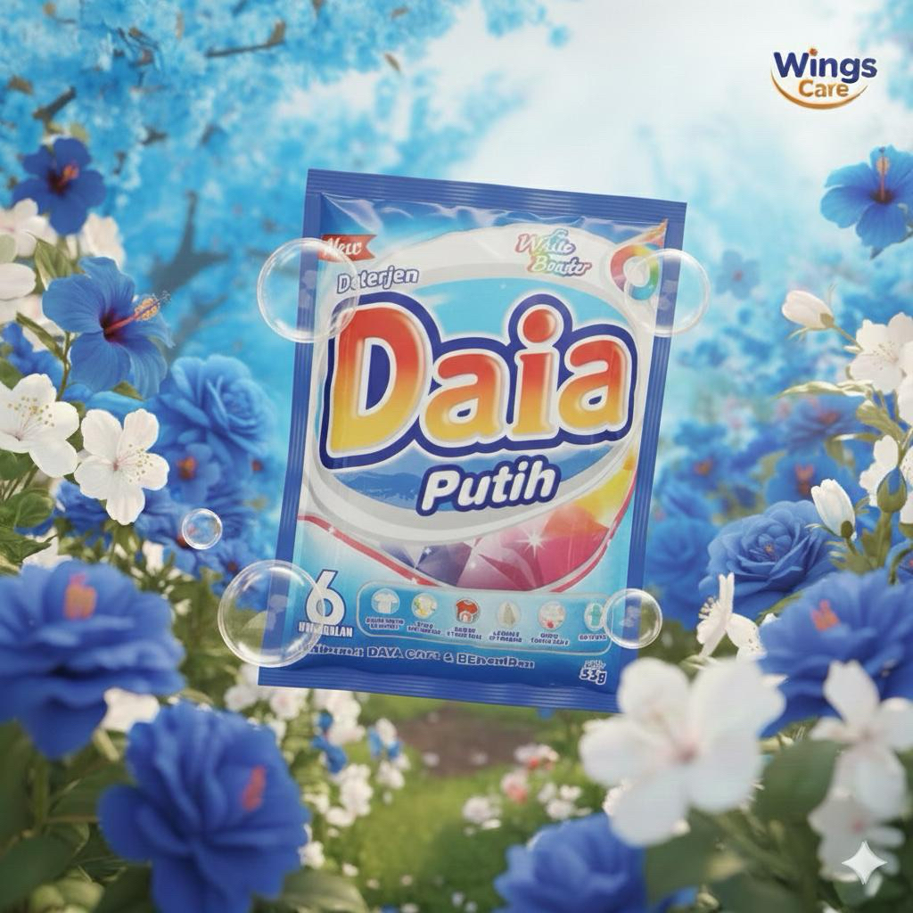 Daia 23 g / Daia Detergen Bubuk / Daia Putih / Daia biru