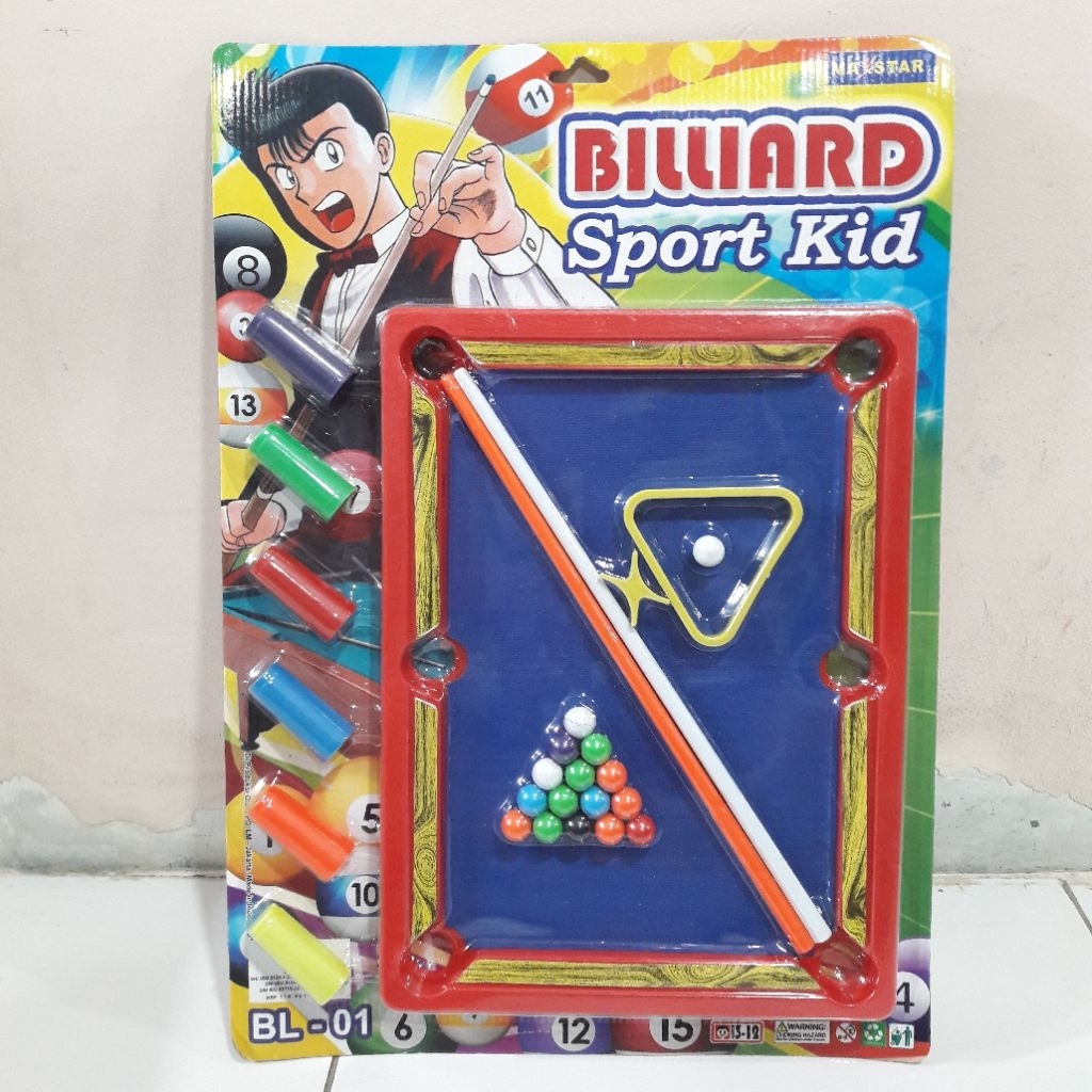 MAINAN ANAK BILLIARD MAINAN KOMPETISI MEJA BILLIARD MAINAN BILLIARD JUMBO