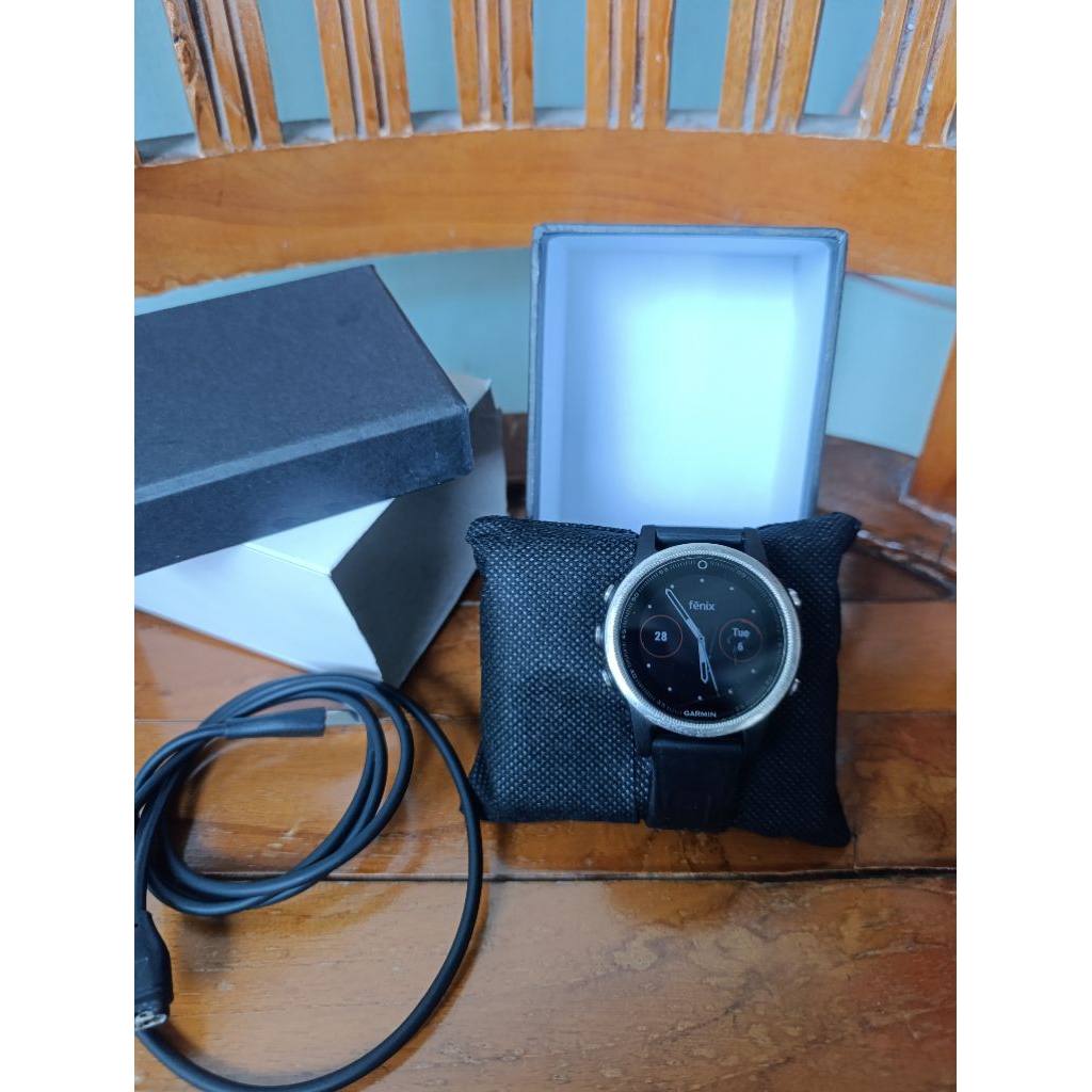 Smartwatch Adventure GARMIN FENIX 5s Second Normal Altimeter Barometer Compass VO2 Max