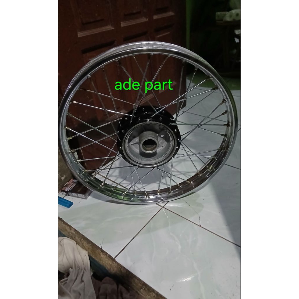 VELG RUJI BELAKANG YAMAHA. VEGA LAMA. FIZ R. ORIGINAL COPOTAN