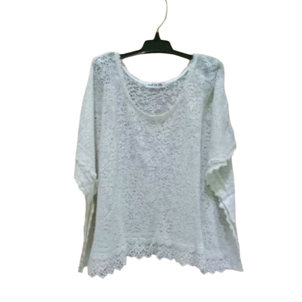 VANINA DEN Baju Rajut Batwing Clef De Sol Original