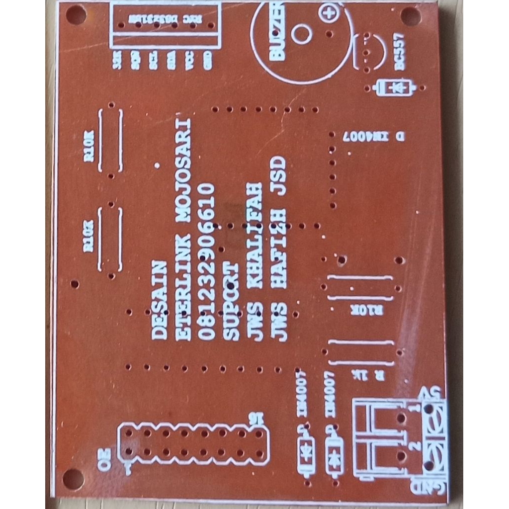 pcb jws singgel color esp12