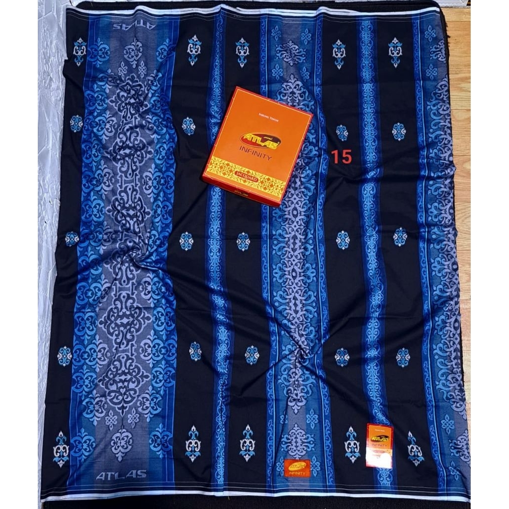 New Kain Katun Wol Sarung Atlas Infinity Jacqurad Songket Motif Terbaru Bahan Katun Motif Jacqurad S