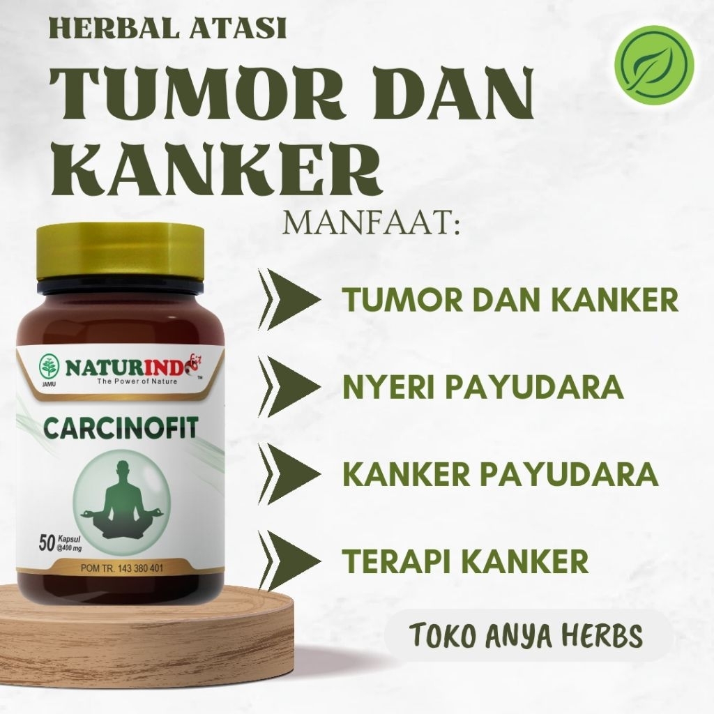 CARCINOFIT Obat Herbal Benjolan Payudara Tumor Payudara Kanker Payudara Pria Dan Wanita FAM