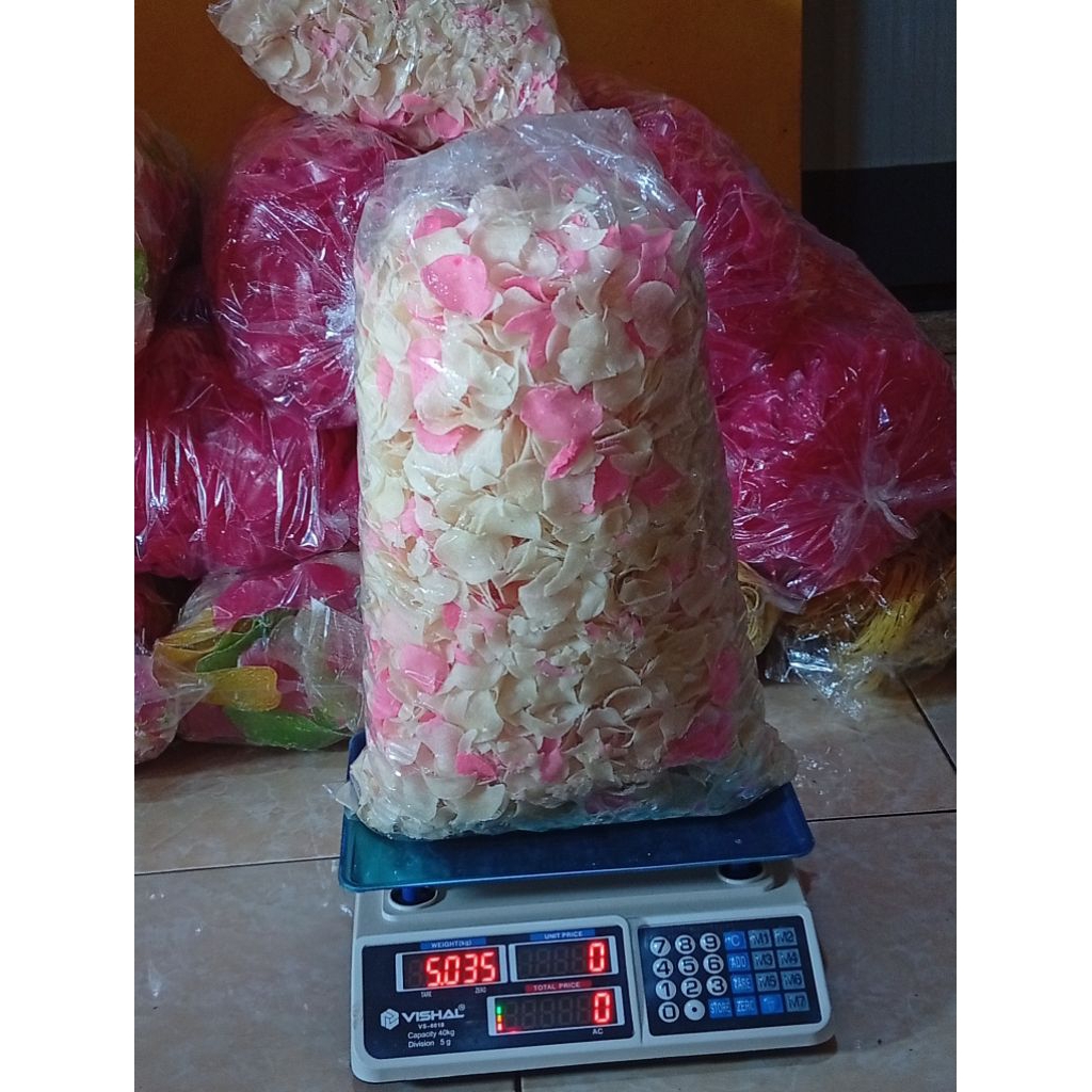 Karag Krupuk Singkong Mentah Khas Banyumas 1 Ball 5kg