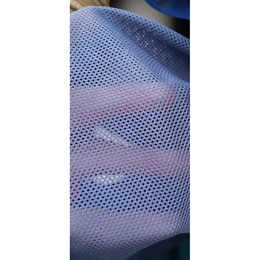 kain jala lapisan jaket bahan lembut adem