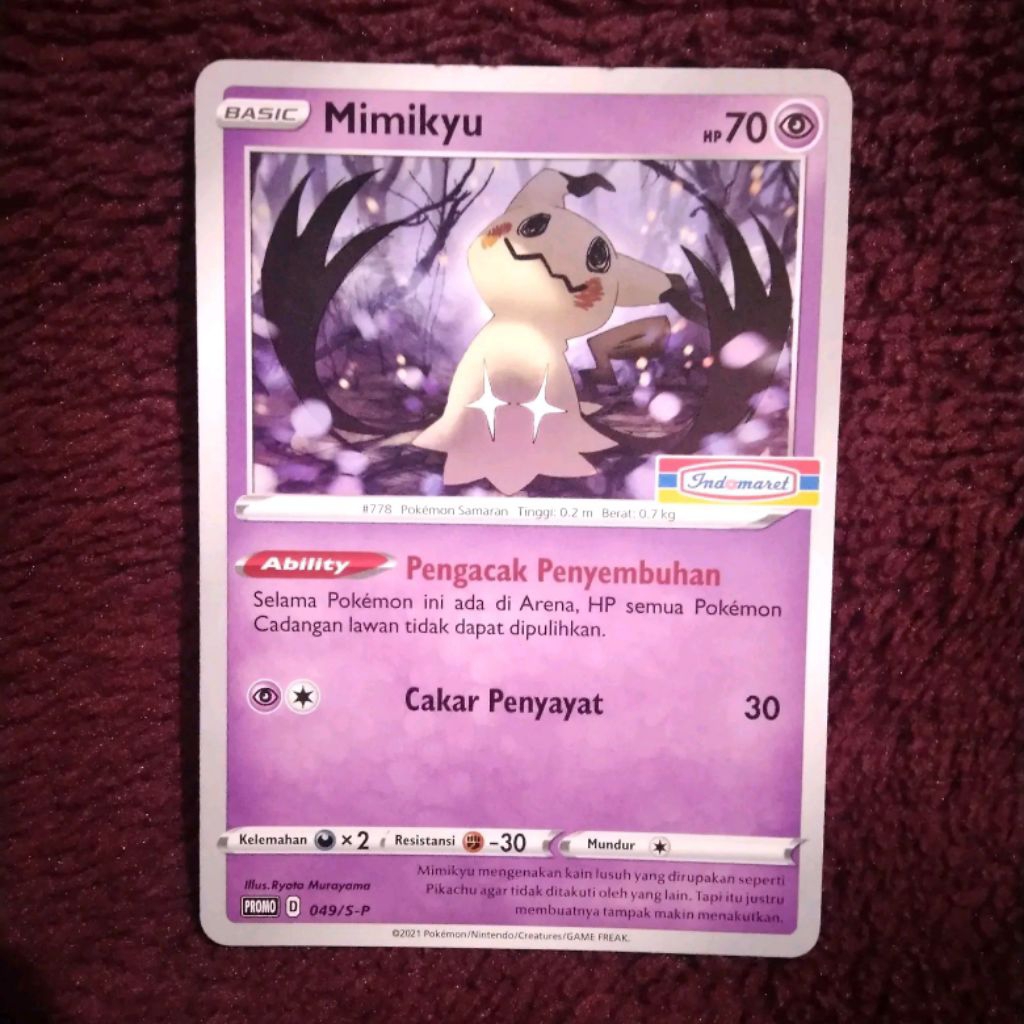 Mimikyu Promo Indomaret 049/S-P - Pokemon TCG Indonesia