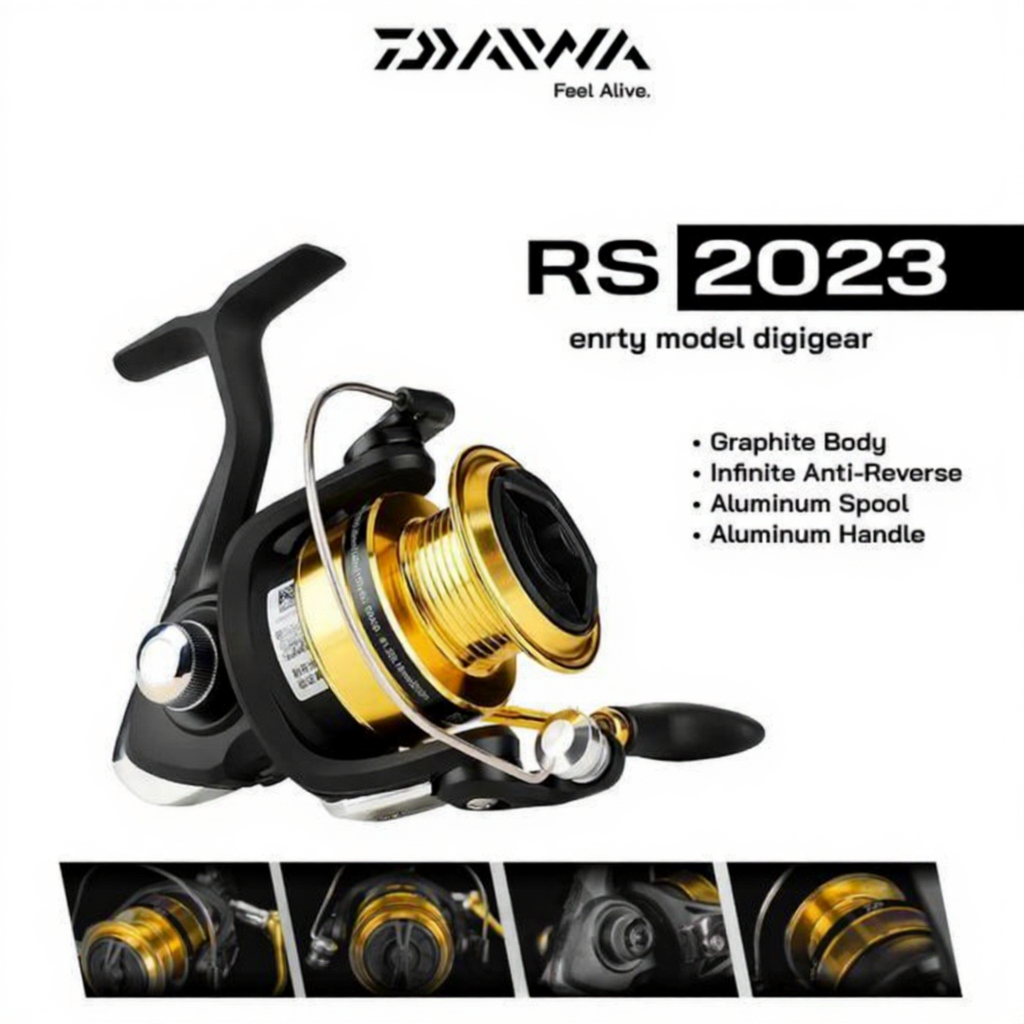 Daiwa Sportindo - Reel Rs Reel Ultra Light Reel Ul Reel Pancing Spinning